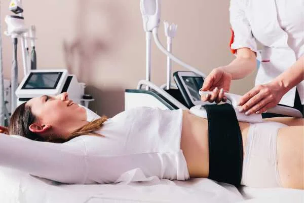 woman having body sculpting to help improve her body image and her mental health West Ealing