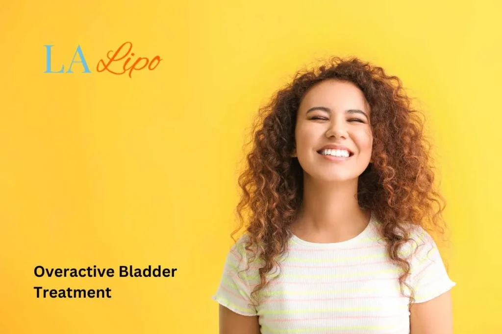 woman smiling about overactive bladder treatment West Ealing solutions